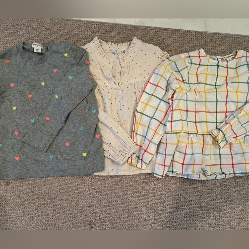 Girls tops size 6